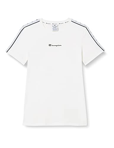 Champion Damska koszulka Legacy Tape 2.0 S/S, biała, S