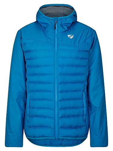 Ziener Damska kurtka termiczna NANTANA Outdoor / Skitour | wiatroszczelna, wełna, nie zawiera PFC, persian blue, 44