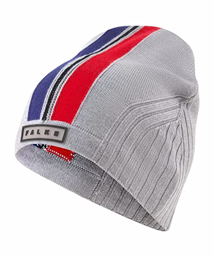 FALKE Czapka uniseks 37070 Beanie, szaro-Heather, L