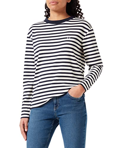 GANT T-shirt damski, niebieski (Evening Blue), XS