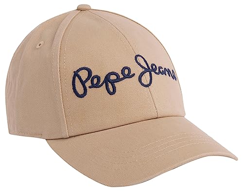 Pepe Jeans Jacob czapka z daszkiem dla chłopców, Brązowy (piaskowy), L