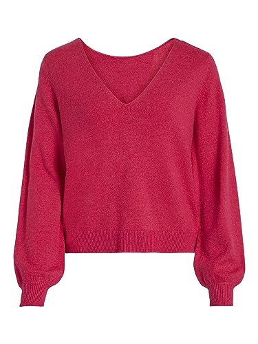 VIRIL REV dekolt w serek L/S Top – NOOS, Love Potion/Szczegóły: melanż, M