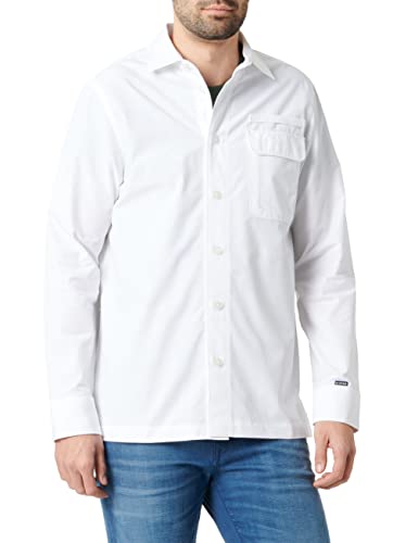 G-STAR RAW Męska koszula Pen Pocket Regular, Biały (White D20545-c973-110), M