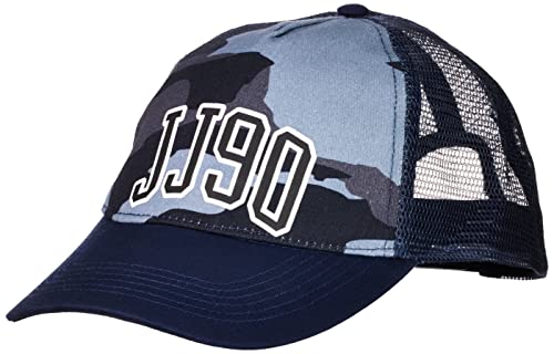 JACK & JONES Jacconan Camo Trucker męska czapka bejsbolowa, granatowy blezer, jeden rozmiar