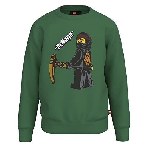 LEGO Chłopięca bluza Ninjago Jungen LWStorm 102, 884 ciemnozielony, 98