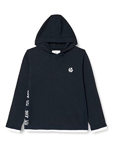 Pepe Jeans Chłopięca bluza z kapturem z długim rękawem, 594DULWICH, 14 lat