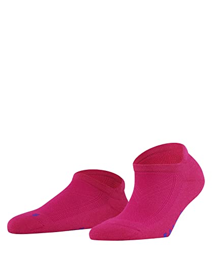 FALKE Kobiety Skarpety do trampek Cool Kick Sneaker W SN Oddychający I Szybkoschnący krótkie jednokolorowe 1 Para, Różowy (Gloss 8550), 39-41