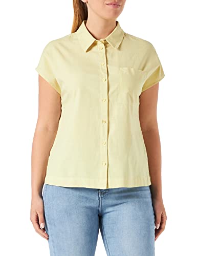 TOM TAILOR Denim Damski Bluzka koszulowa z kieszenią na piersi 1031293, 29567 - Soft Lime, S