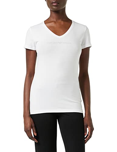 Emporio Armani Iconic Cotton T-Shirt damski, biały, M