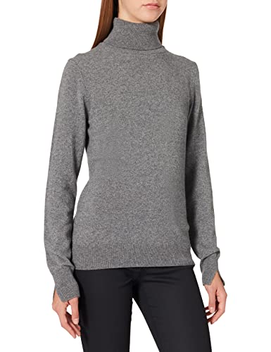 Sisley Damski sweter Turtle Neck 102HM2174, fioletowy 1Y1, XL