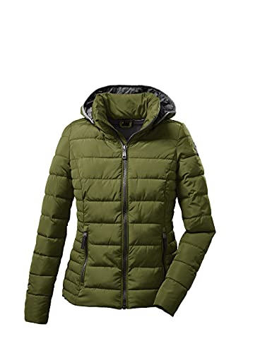 G.I.G.A. DX Damska kurtka pikowana Gw 10 Wmn Qltd Jckt Casual z odpinanym kapturem zielony (Frühlingsgrün) 38