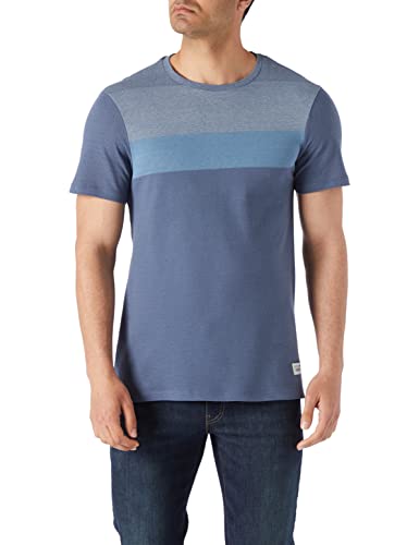 Koton Męski t-shirt o dopasowanym kroju, indygo (740), XL