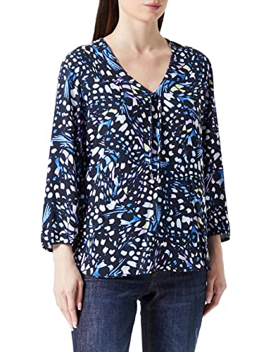 Gerry Weber Bluzka damska, Niebieski nadruk, 34