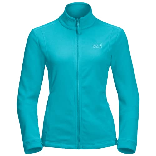 Jack Wolfskin Damska kurtka polarowa Kiruna, Ciemna woda, XS