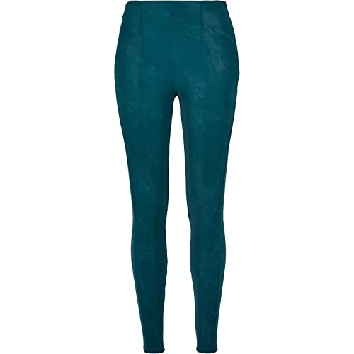 Urban Classics Damskie spodnie damskie Washed Faux Leather Pants dla kobiet, sztuczna skóra, skinny, dostępne w 3 wariantach kolorystycznych, rozmiary XS - 5XL, Jasper, 3XL