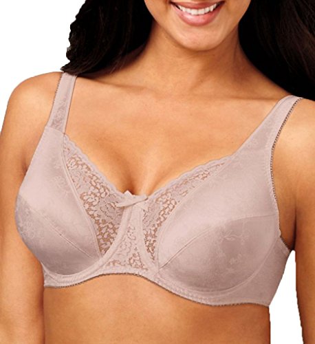 Playtex by Bali Classic Support Signature kwiatowy biustonosz z fiszbinami, Piaskownica, 95E