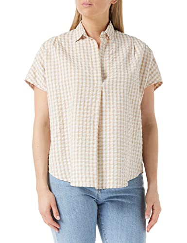 French Connection Damska koszula popover z popeliny Filippa bez rękawów, kadzidło, XL, Kadzidło, XL