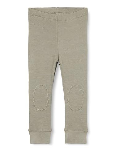 NAME IT NMMWILLITUS Wool LONGJOHN XXIII legginsy, niebieski grafit, 68, Blue Graphite, 86