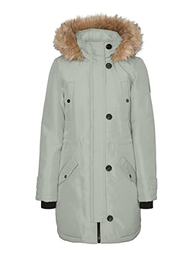 Vero Moda Parka damska, Szary minerał, XS