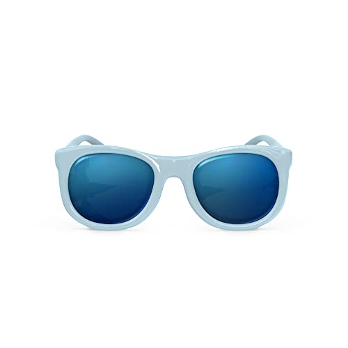 Suavinex okulary przeciwsłoneczne dla dzieci w wieku od 2 do 3 lat, polaryzowane z filtrem UV 400, 100% ochrona przed promieniowaniem UV i UVB, w zestawie torba i pasek mocujący, elastyczne i lekkie,