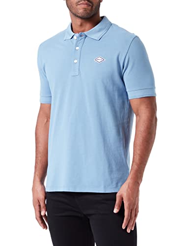 Replay Męska koszulka polo, Powder Azure 276, 3XL