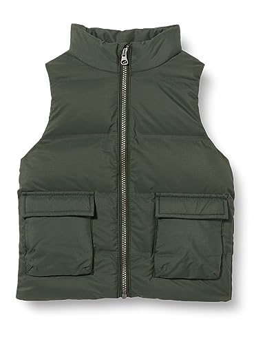 NAME IT NMMMELLOW Puffer Vest TB Kamizelka buforowa, Deep Forest, 80, Deep Forest, 80