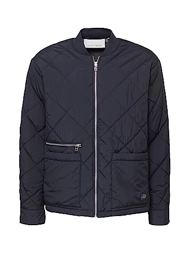 Casual Friday Męska kurtka CFOlas 0055, pikowana kurtka, 194013 / ciemnogranatowa, S, 194013/Dark Navy, S