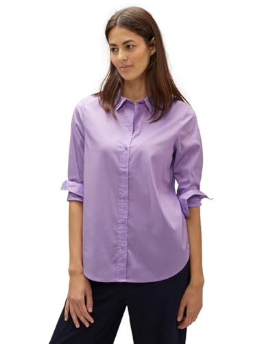 STREET ONE Bluzka koszulowa długa, Soft Pure Lilac, 42