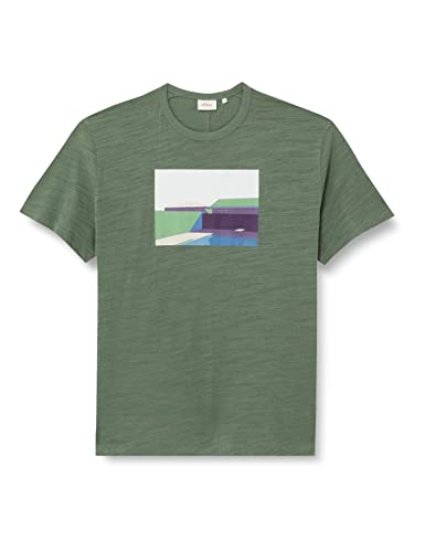 s.Oliver Męski T-shirt 131.10.206.12.130.2120052, 78D0, 3XL