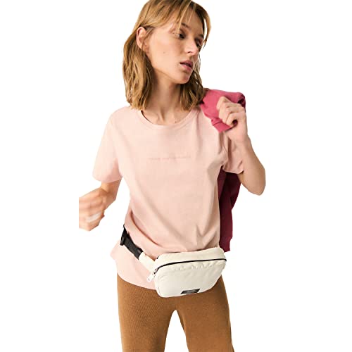 ECOALF Gigialf T-Shirt damski, Srebrny różowy, S