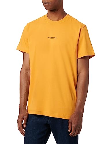 G-STAR RAW Center Logo Loose R T Koszula męska, Dull Yellow, XXL