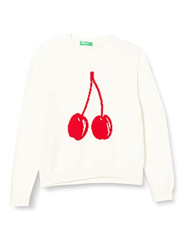 United Colors of Benetton Sweter damski, biały 901, L
