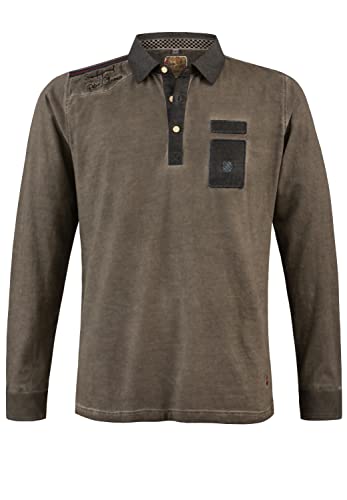 Stockerpoint Męska koszulka polo Nevio, drewno, 3XL