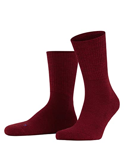 FALKE Uniseks Skarpety Walkie Light U SO Wełna Merynosa jednokolorowe 1 Para, Czerwony (Scarlet 8280), 44-45