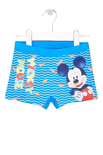 Disney Boxer lub chłopięce spodenki kąpielowe zestaw kąpielowy, niebieski, 4 lata, Niebieski
