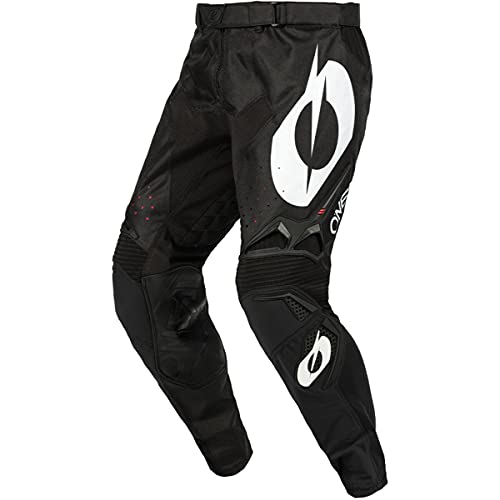 O'NEAL | Spodnie motocrossowe | Enduro Motocykl | Lekka konstrukcja, przepuszczająca powietrze wyściółka wewnętrzna z siateczki, spodnie hardwear surge | dla dorosłych, czarny, 38