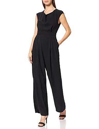 Sisley Damskie spodnie Suit Pants, Nero 100, 40 PL