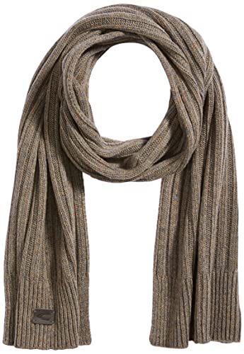 camel active Szalik męski 4073506v35, szary (Stone Grey), jeden rozmiar