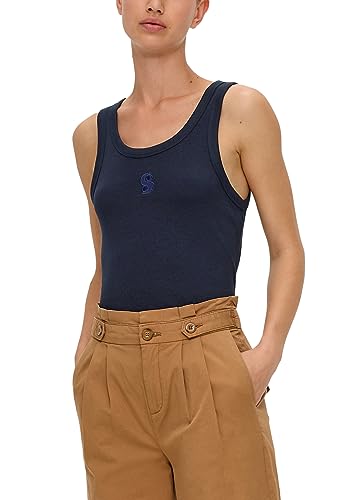 s.Oliver T-shirt damski, niebieski, 32