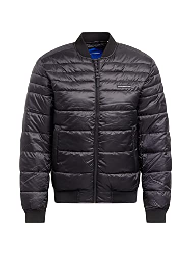 Jack&JONES Męska kurtka bomberka, czarna, M