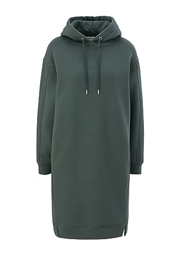 s.Oliver damska sukienka dresowa z kapturem Green 44, zielony, 44