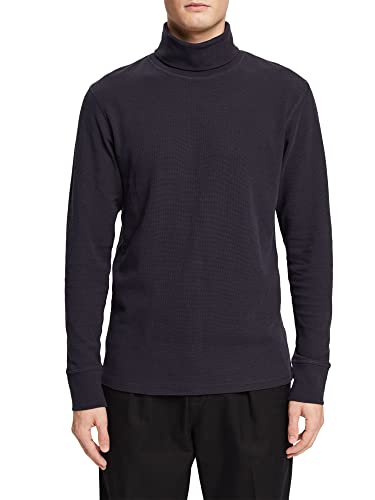 ESPRIT Męski t-shirt 102EE2K308, 400/NAVY, L