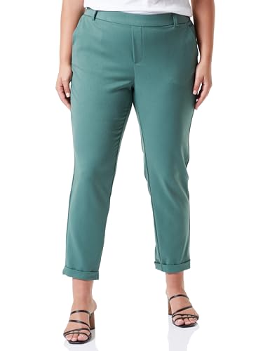 Bestseller A/S Damskie spodnie VMMAYA MR Loose Solid Pants NOOS, Dark Forest, XL/32, Dark Forest, (XL) W / 32L