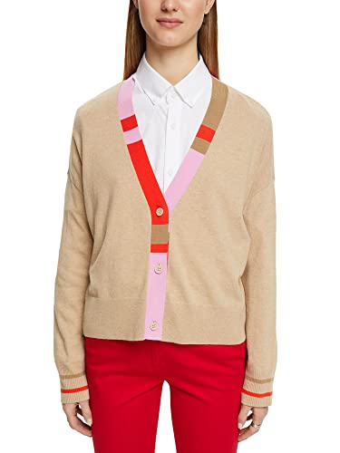 ESPRIT Collection kardigan damski, 288 / piasek 4., S