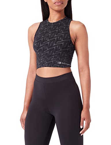 Champion Seamless-Seasonal Fitness Biustonosz Sportowy Kobiety, Czarny/Fuksja (Kl002), S-M