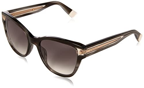 Furla Unisex SFU593V okulary przeciwsłoneczne, szare, rozmiar 54, szary, 54