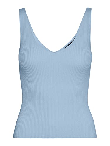 VERO MODA Vmglory Sl Rib Top Ga Noos Tanktop damski, Skyway, M