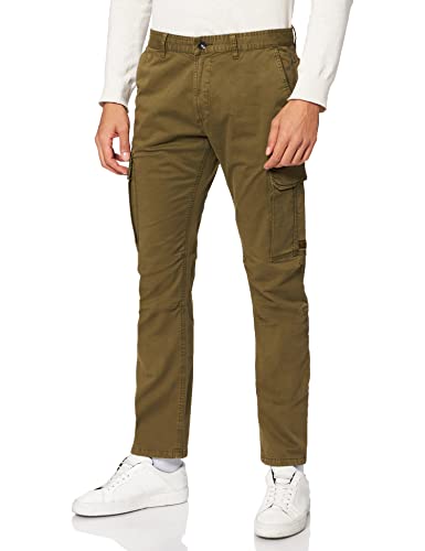 camel active Spodnie męskie, Oliwkowy brąz, 36W / 32L