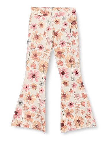 Noppies Dziewczęce legginsy z nadrukiem Advance Flared Fit na całej powierzchni, Sandshell - N067, 116 cm