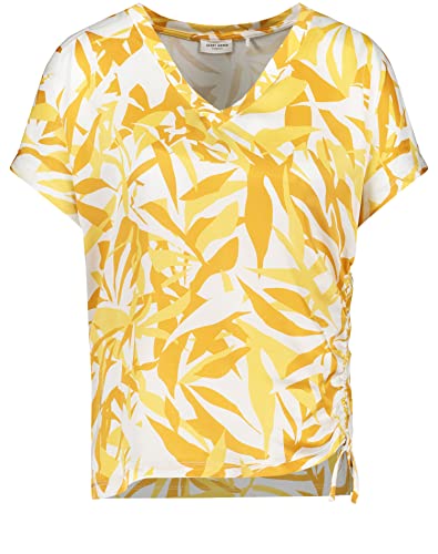 GERRY WEBER Damska koszulka 770248-35008, offwhite Ginger nadruk, 44